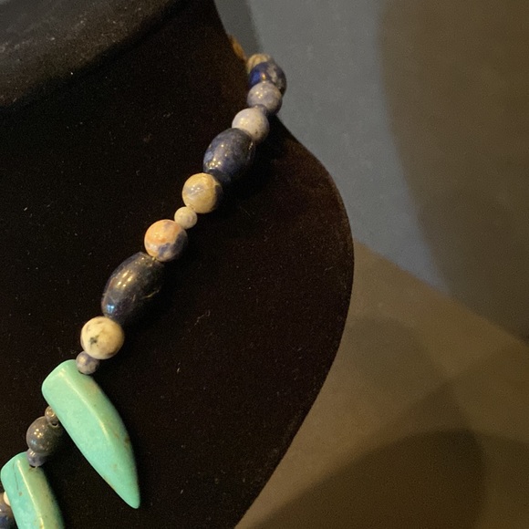 Tribal necklace hand made from natural materials. - Picture 5 of 5